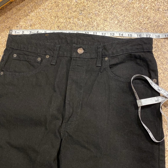 Levi Strauss & Co. Black 505 Jeans W36 L36 Never Worn - Picture 4 of 13